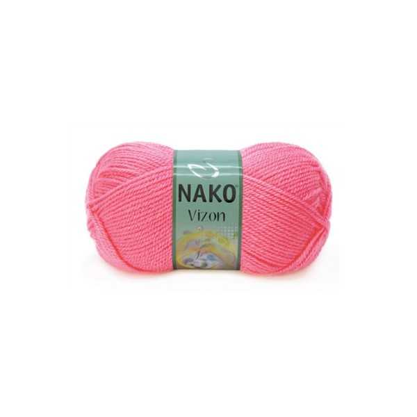 Nako Vizon 236 Gül Pembe