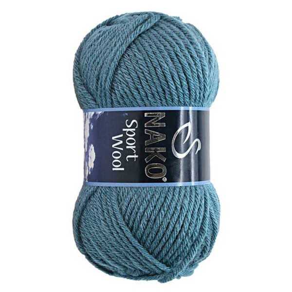 Nako Sport Wool 185 Fırtına Mavi