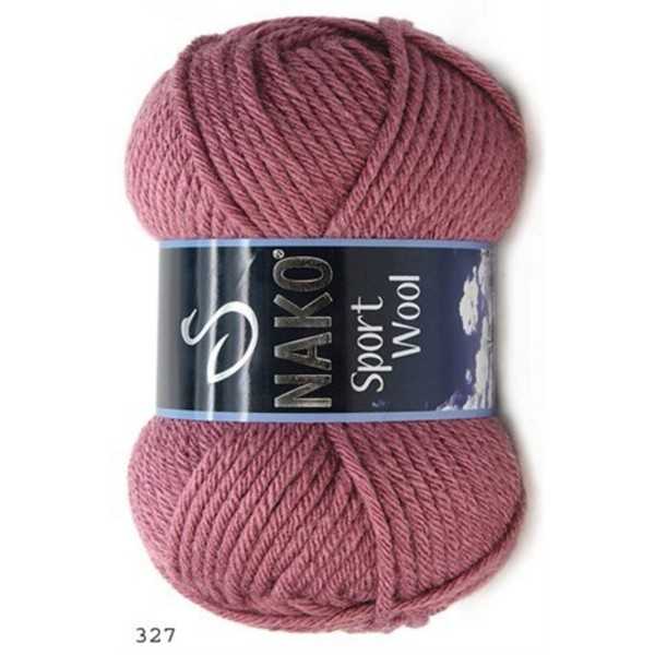 Nako Sport Wool 327 Gül Kurusu