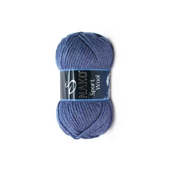 Nako Sport Wool 23162 Melanj İndigo